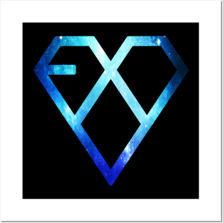 Exo Logo Galaxy Posters and Art